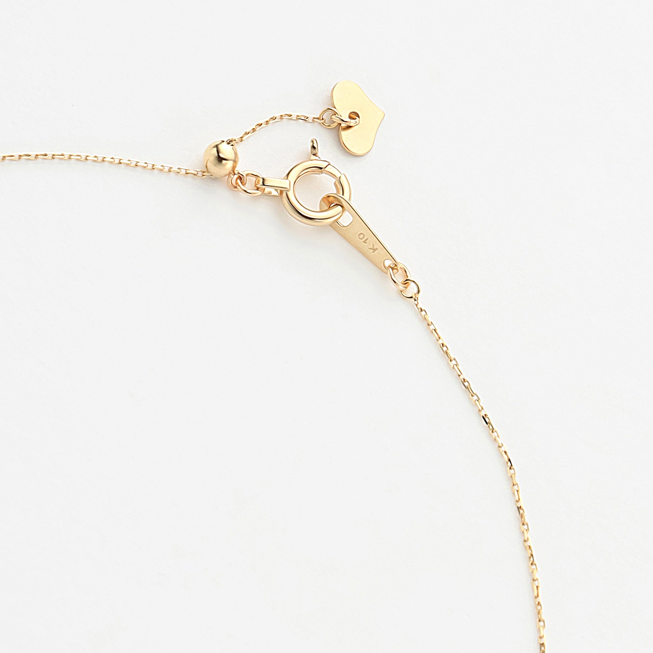 【WEB限定】K10 イエローゴールド ダイヤモンド ネックレス