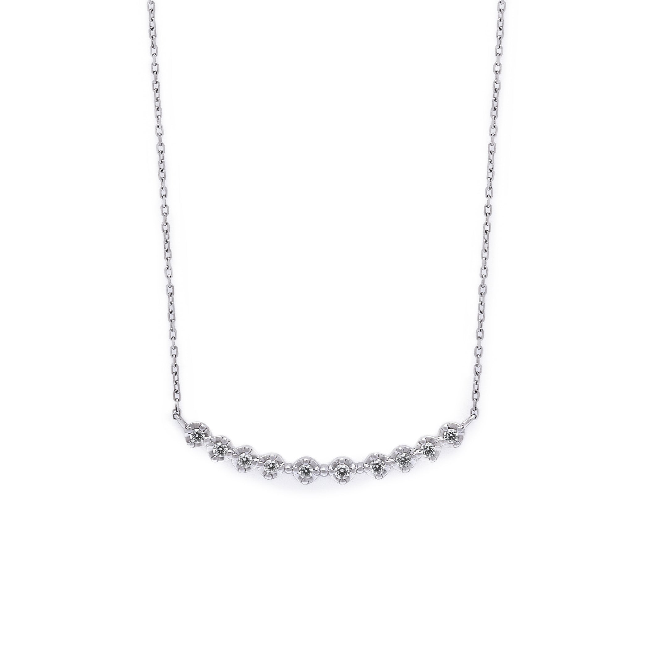 プラチナ ダイヤモンド ネックレス