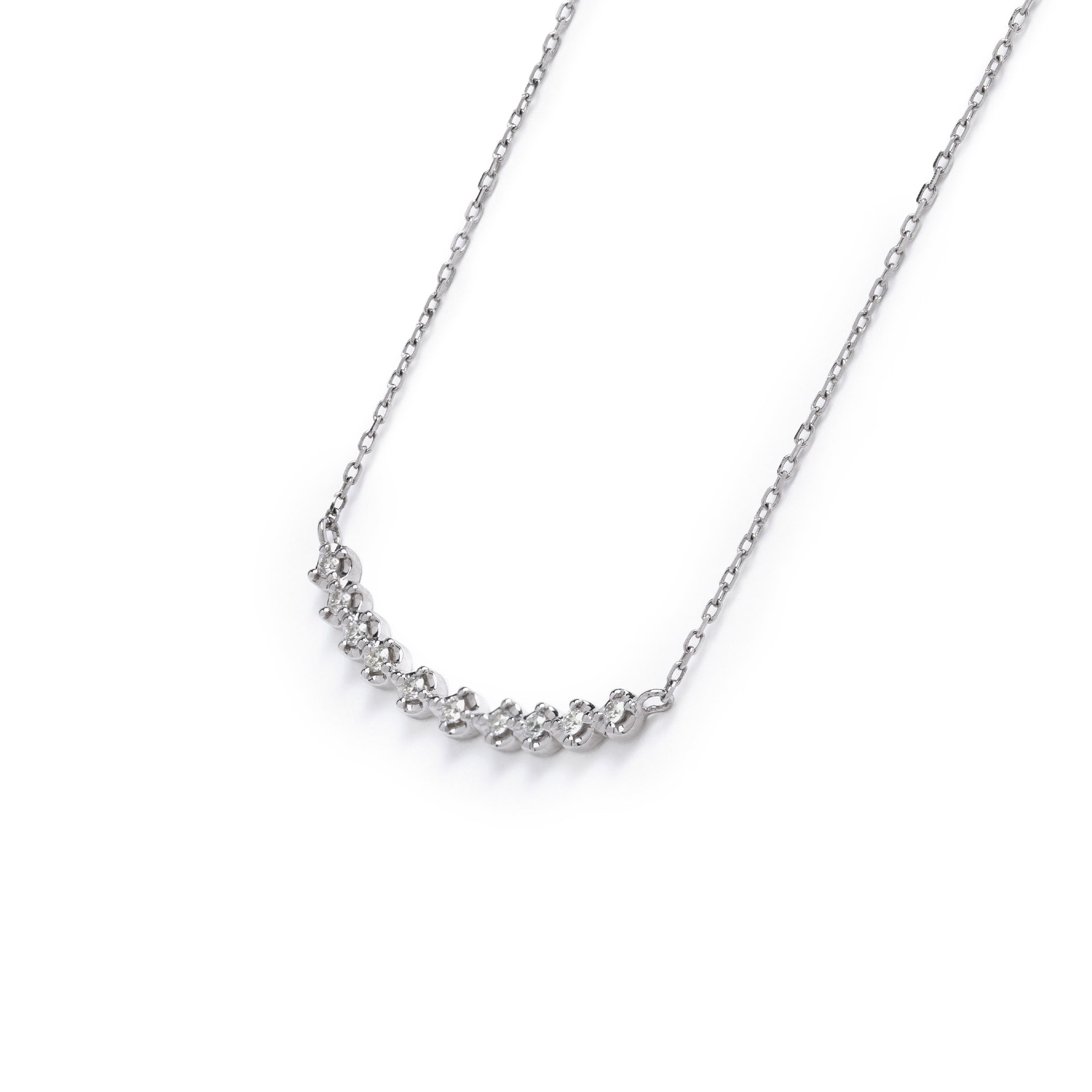 プラチナ ダイヤモンド ネックレス