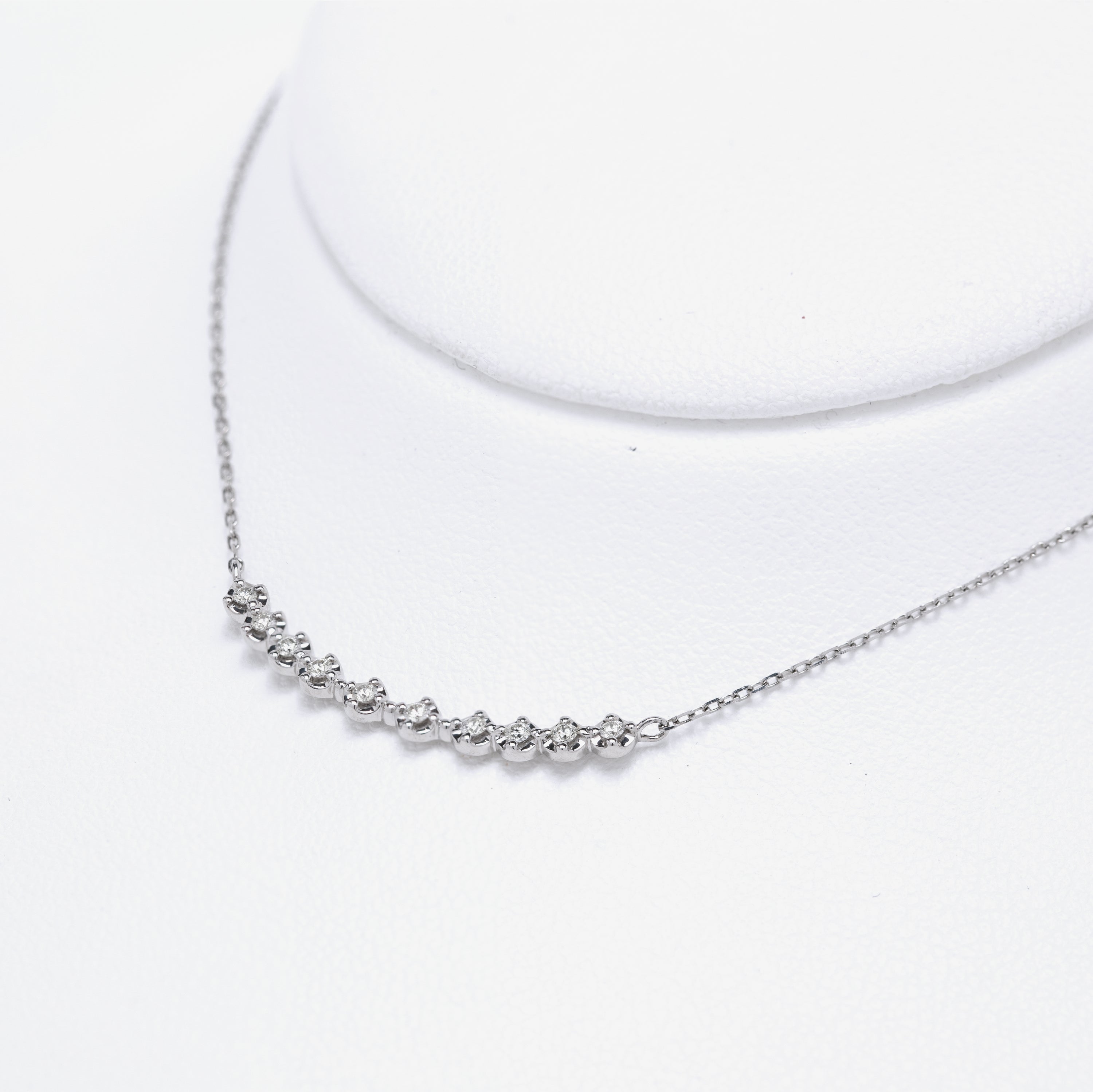 プラチナ ダイヤモンド ネックレス