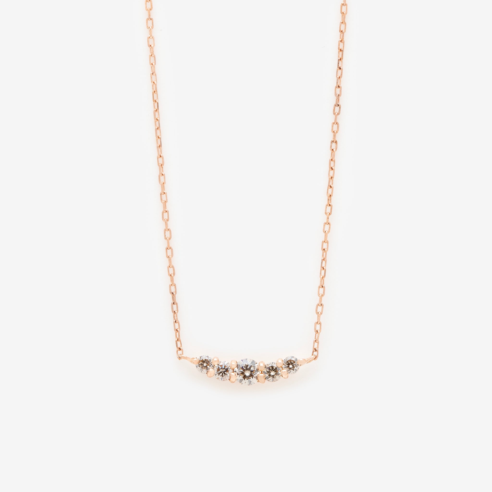 K10 ピンクゴールド ダイヤモンド ネックレス – Milluflora | ミル
