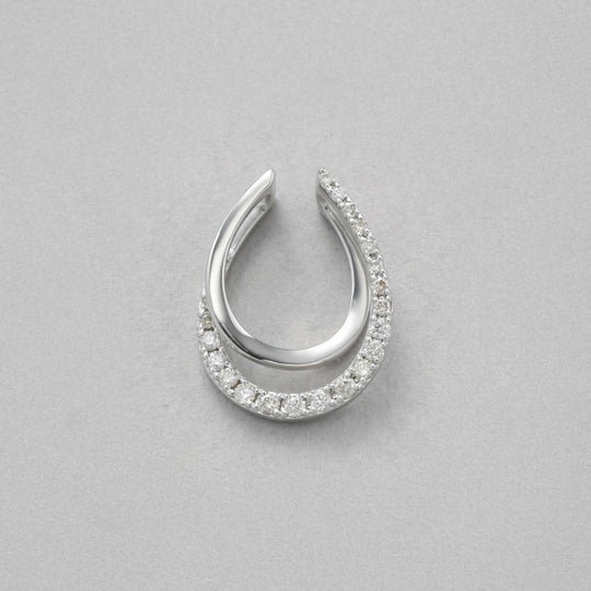 【asta Iris】プラチナ ダイヤモンド ネックレスチャーム（トータル0.25ct）