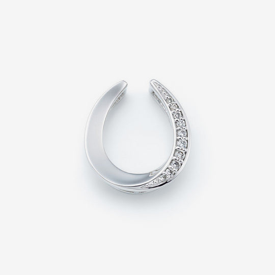 【asta Iris】プラチナ ダイヤモンド 馬蹄 ネックレスチャーム