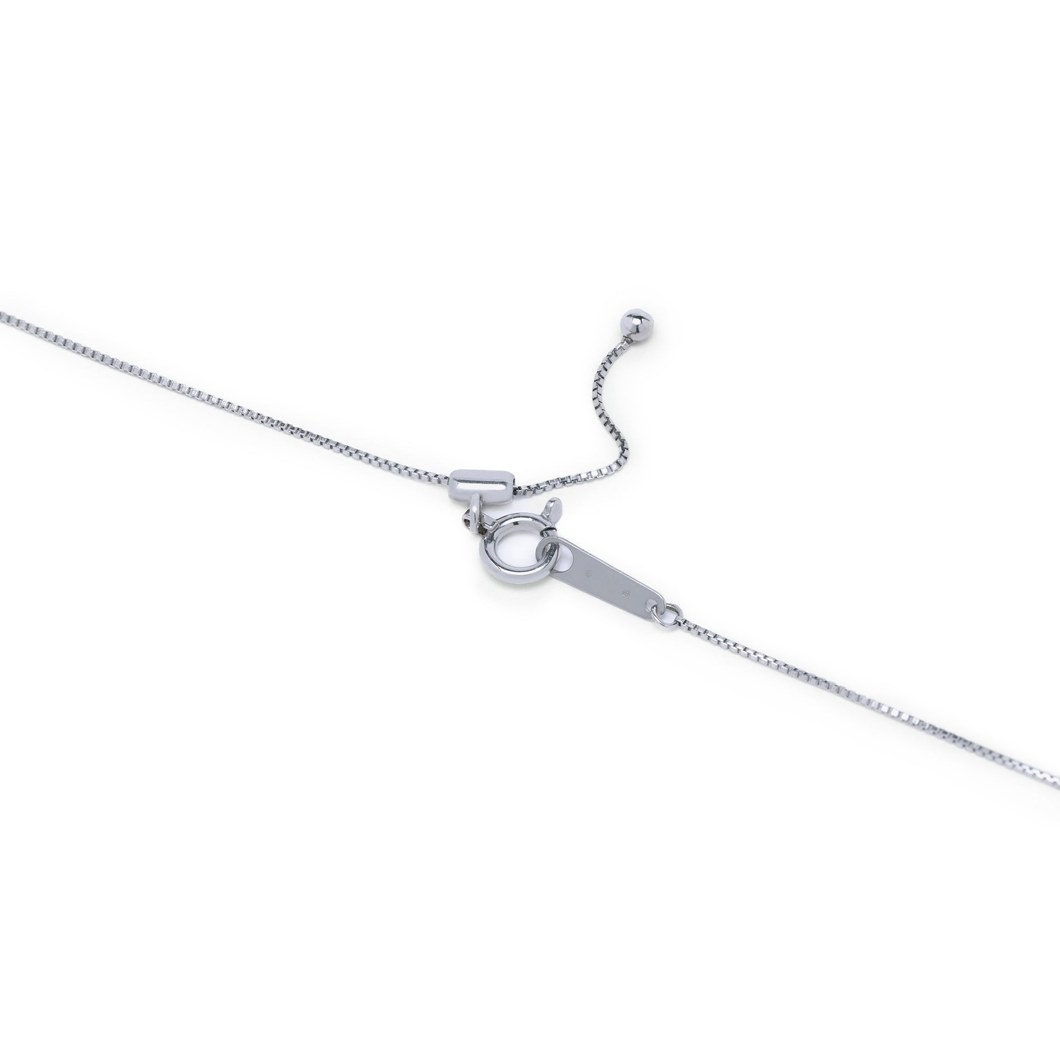 プラチナ ダイヤモンド ネックレス（0.10ct）