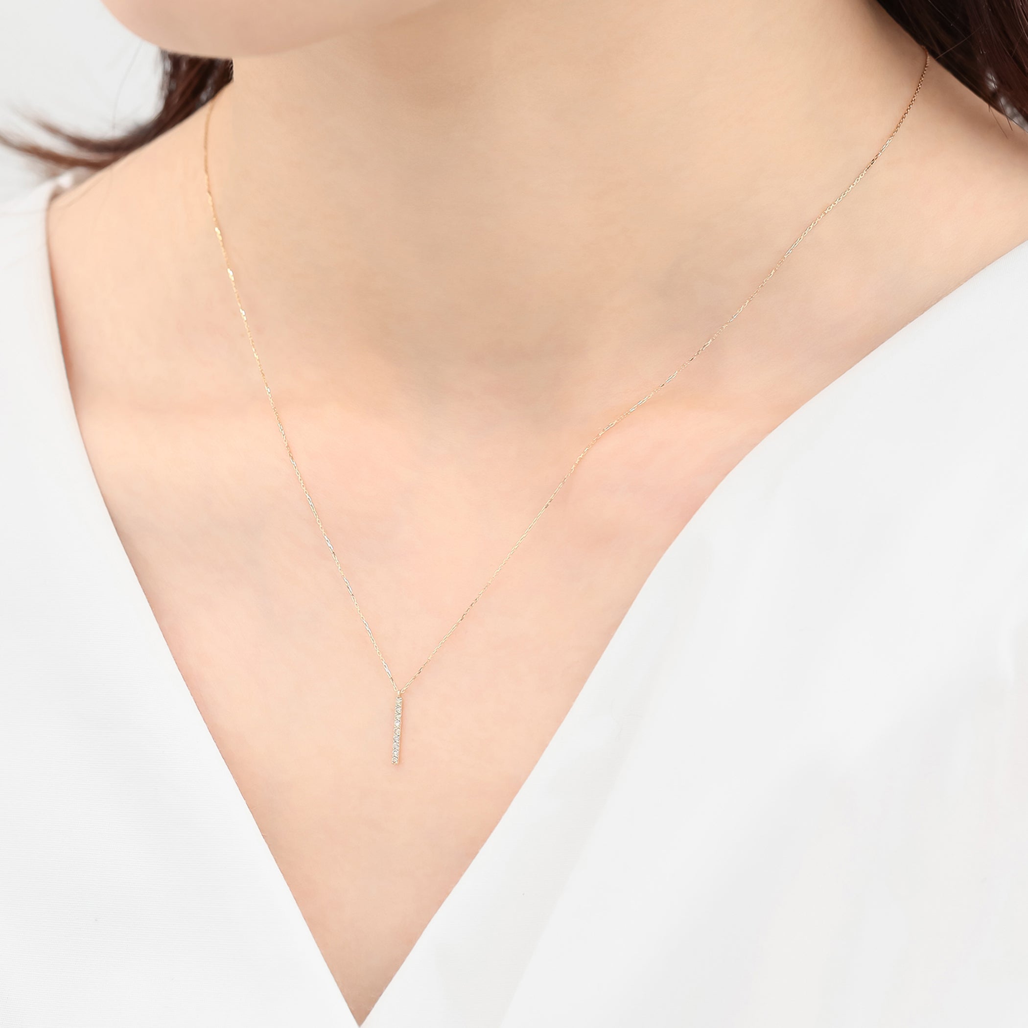 【WEB限定】K10 イエローゴールド ダイヤモンド ネックレス