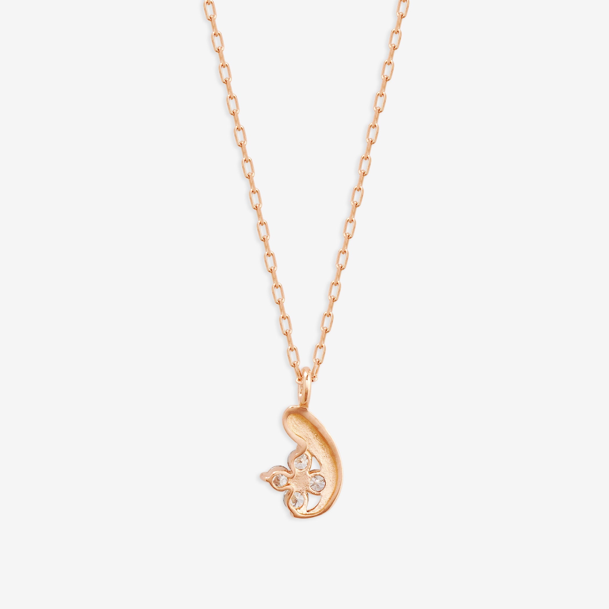K10 ピンクゴールド ダイヤモンド ネックレス – Milluflora