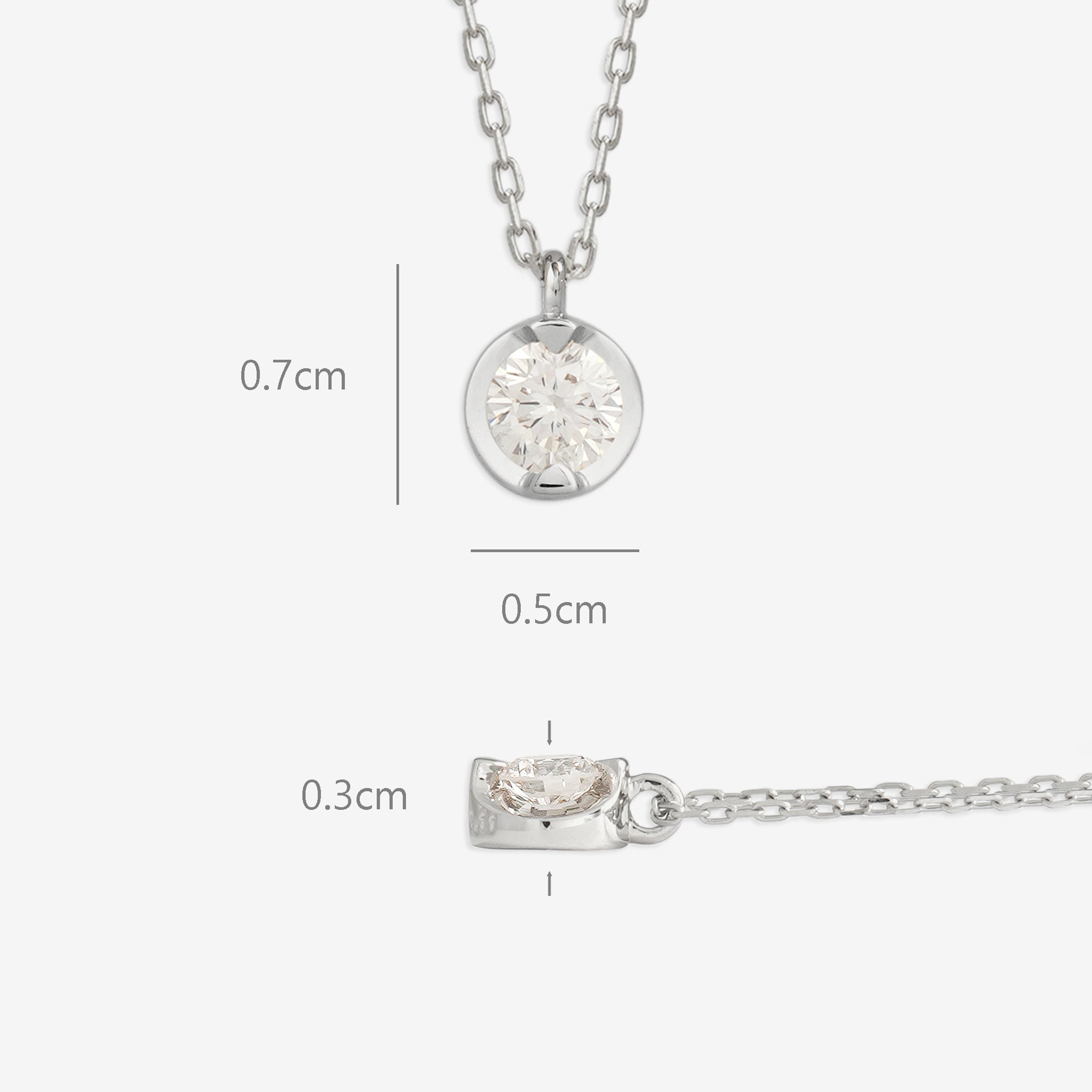 ミルフローラ　プラチナダイヤモンドネックレス　保証書付き プラチナ ダイヤモンド ネックレス – Milluflora | ミルフローラ