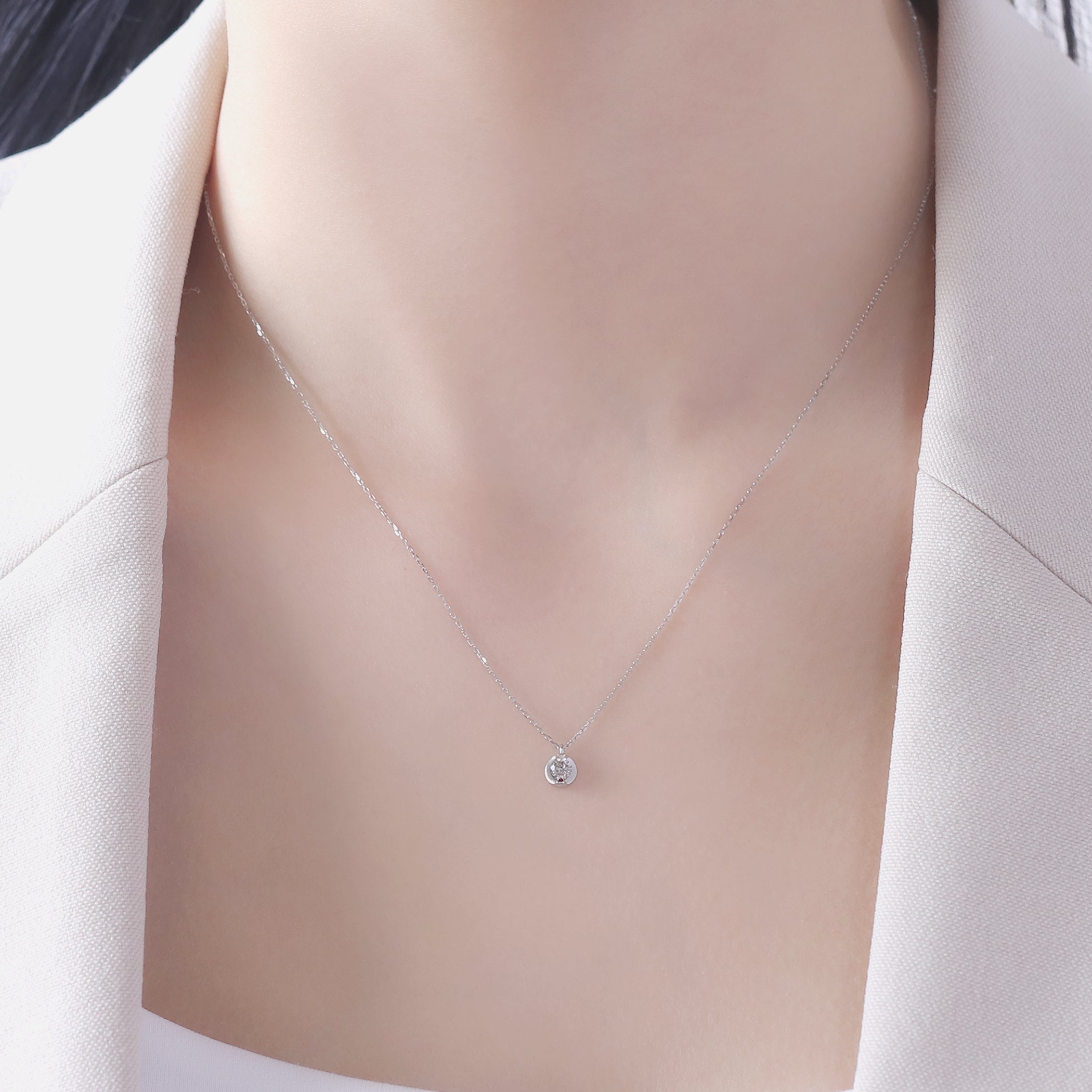 【予約商品】プラチナ ダイヤモンド ネックレス