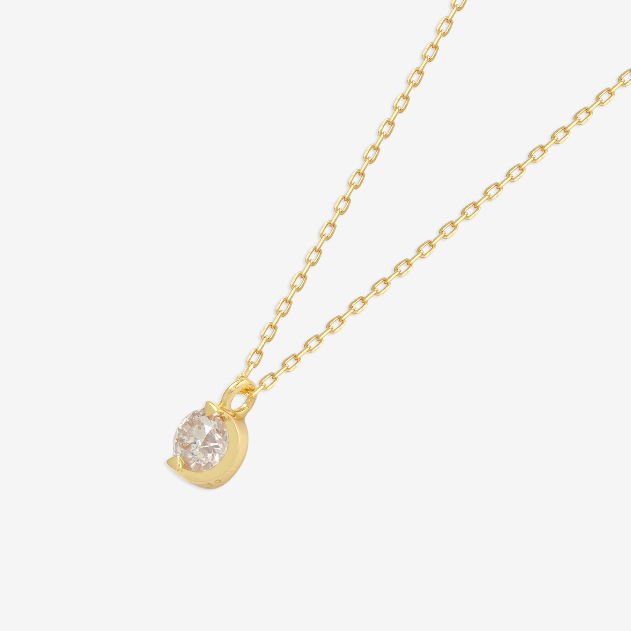 予約商品】K18 イエローゴールド ダイヤモンド ネックレス