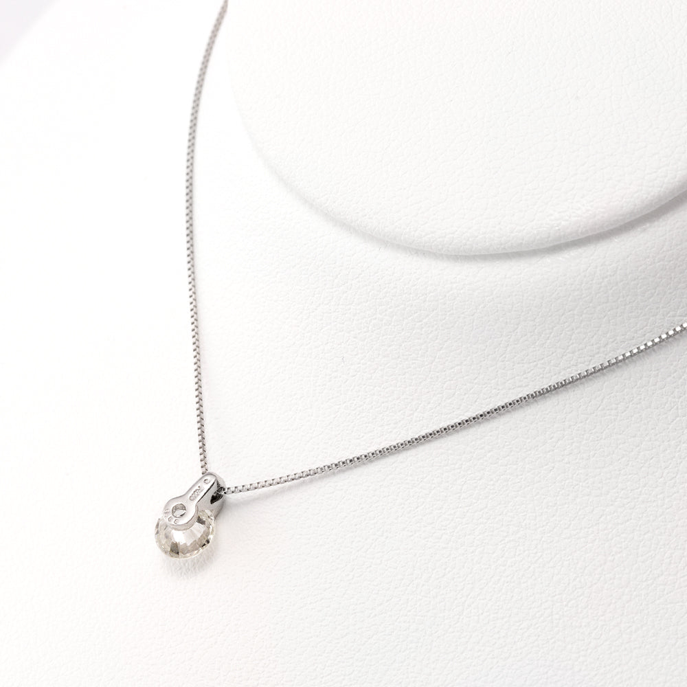 プラチナ ダイヤモンド ネックレス（0.5ct）