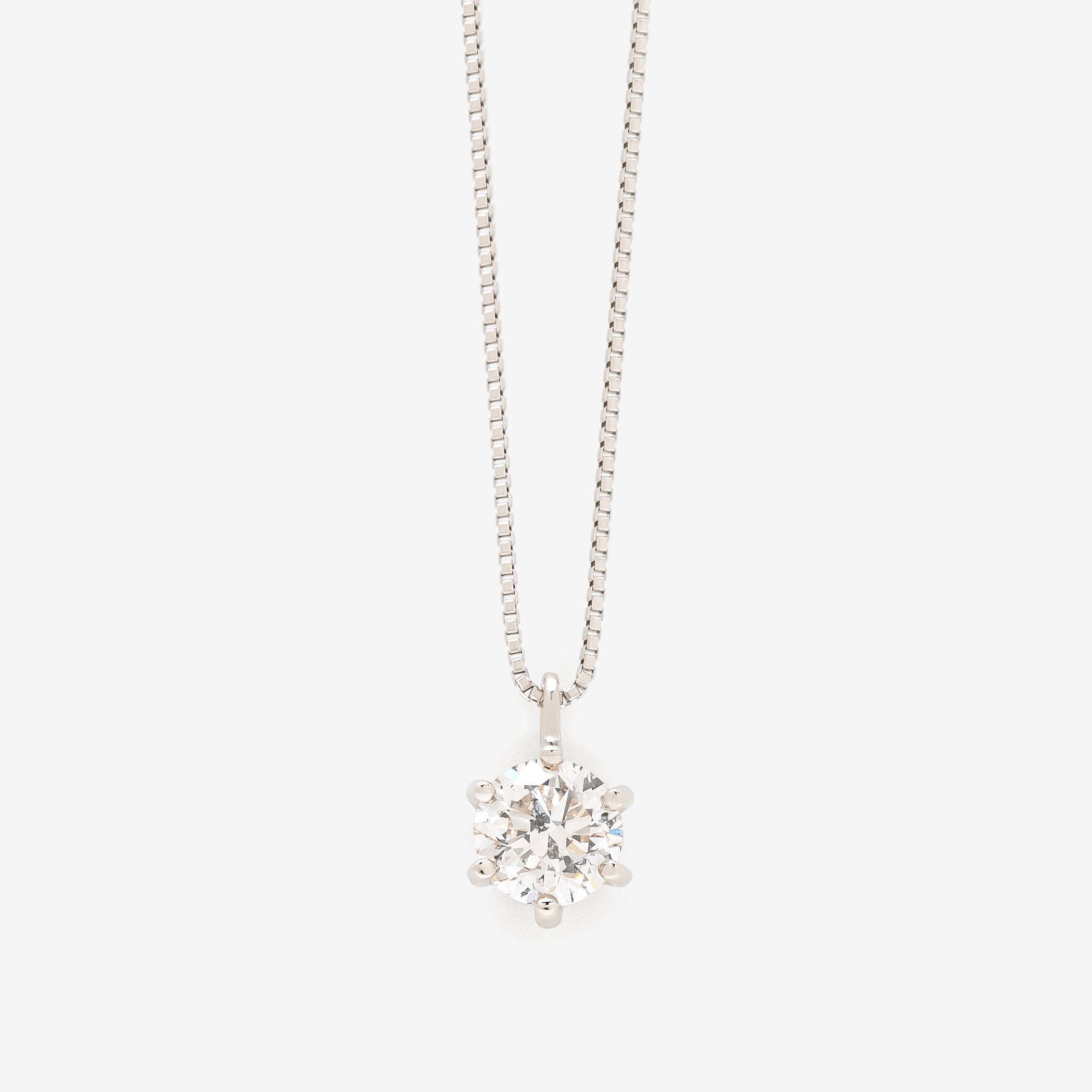 プラチナ ダイヤモンド ネックレス（0.5ct） – Milluflora | ミル