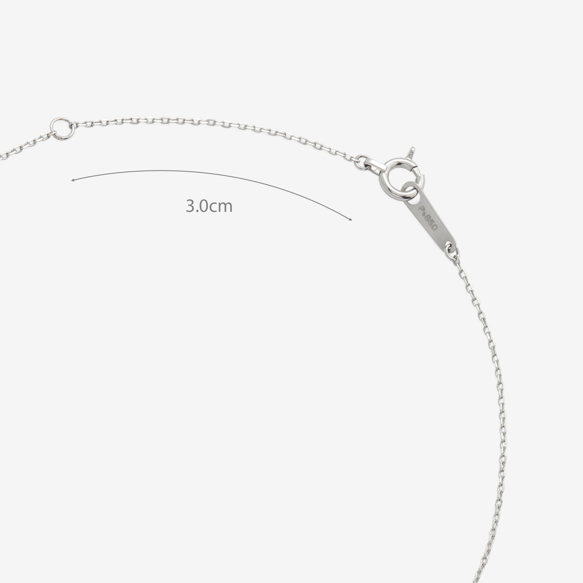 プラチナ ダイヤモンド ネックレス（0.25ct）
