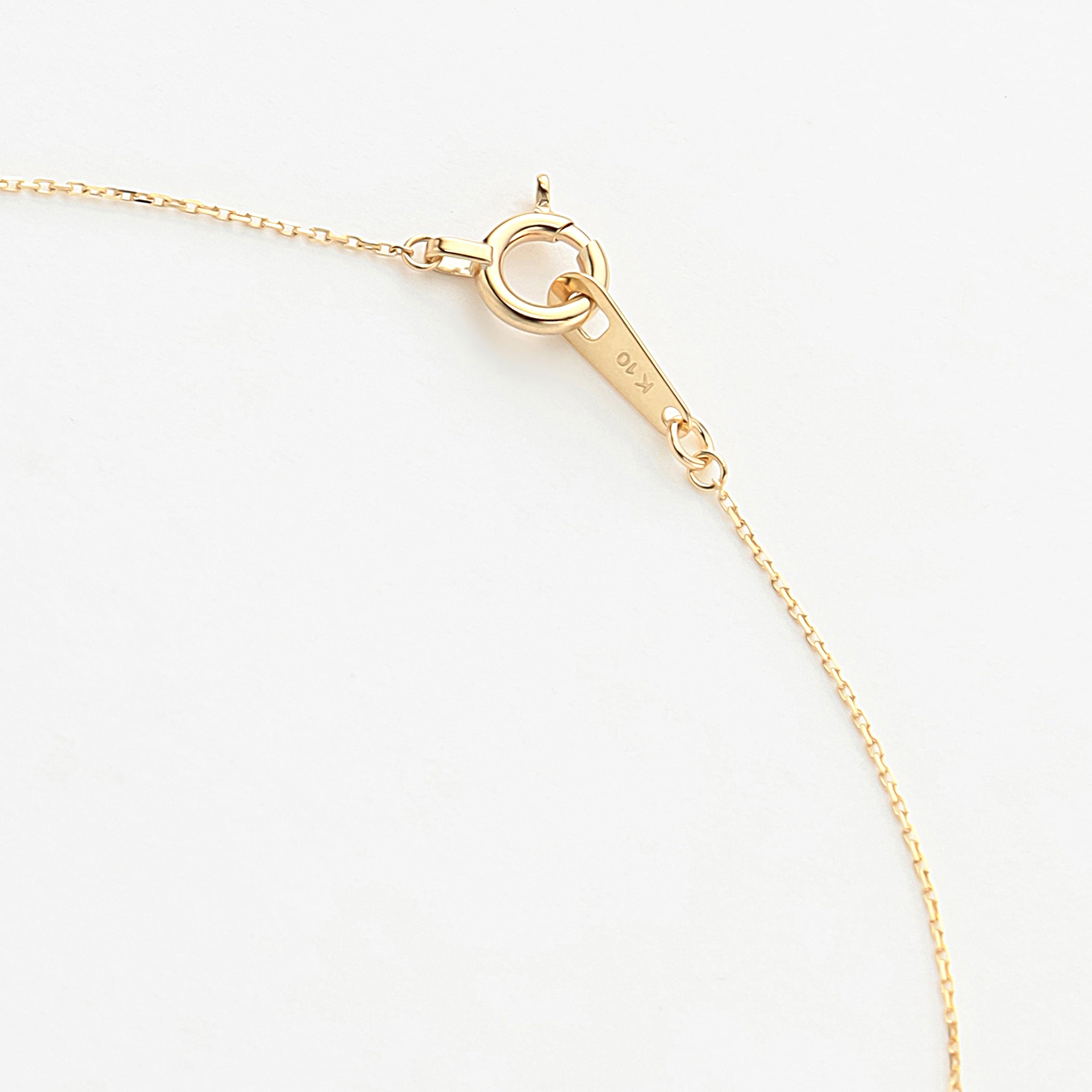 【WEB限定】12月誕生石 K10 イエローゴールド ターコイズ しずく ネックレス