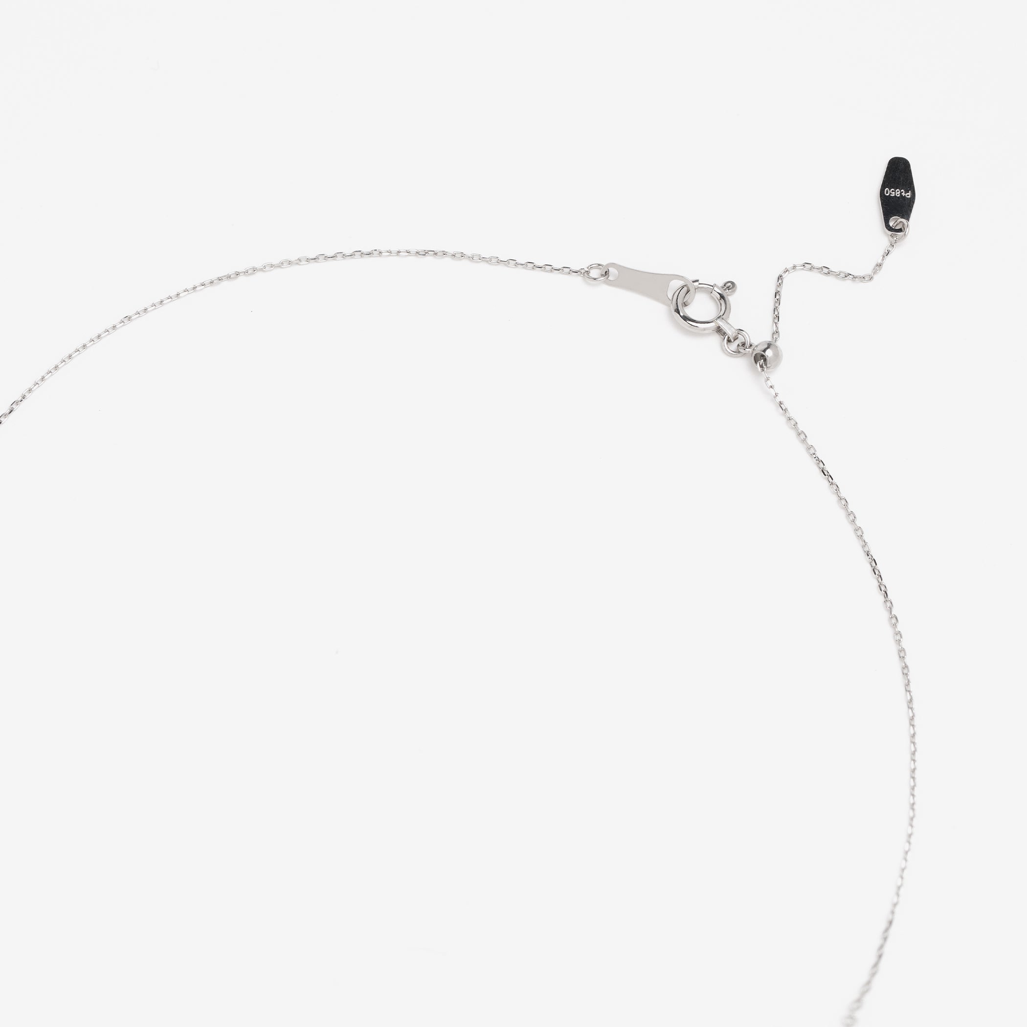 5月誕生石 プラチナ エメラルド ネックレス