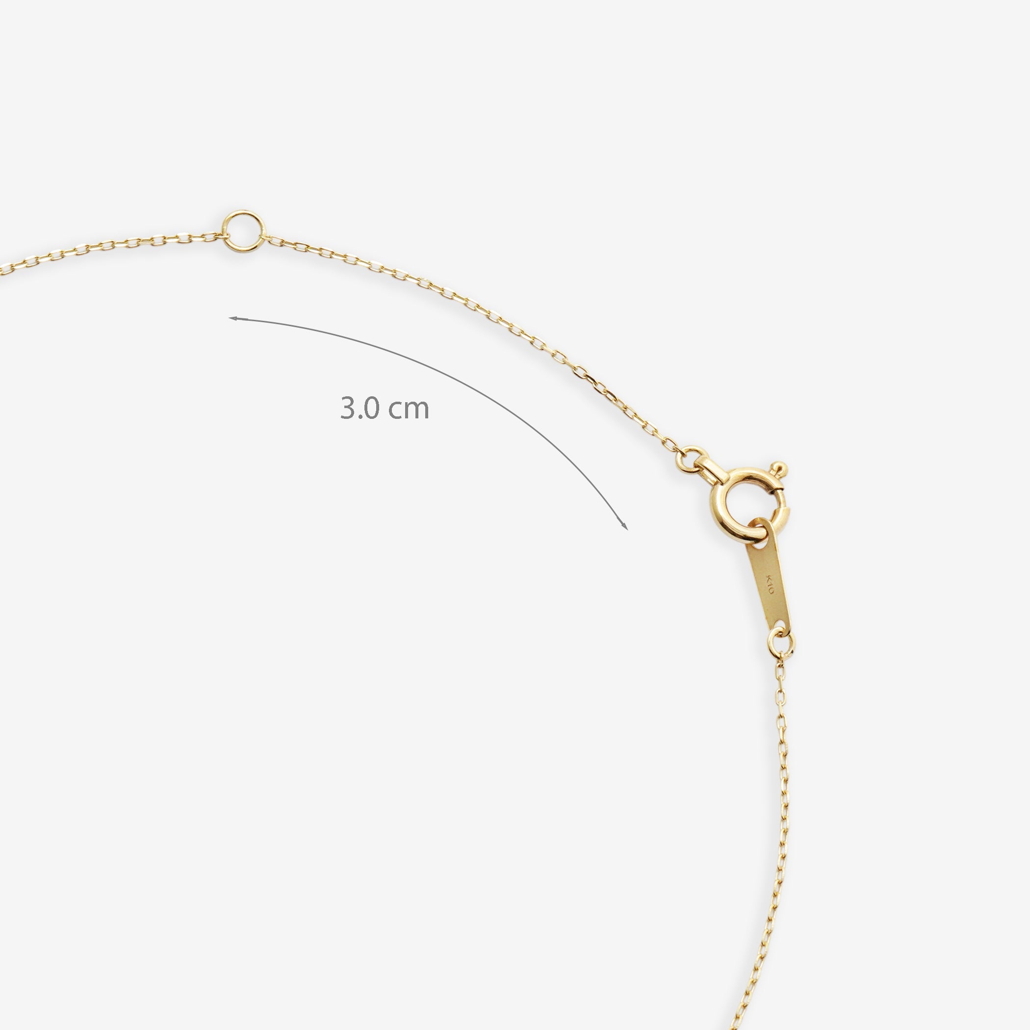 【WEB限定】3月誕生石 K10 イエローゴールド アクアマリン しずく ネックレス