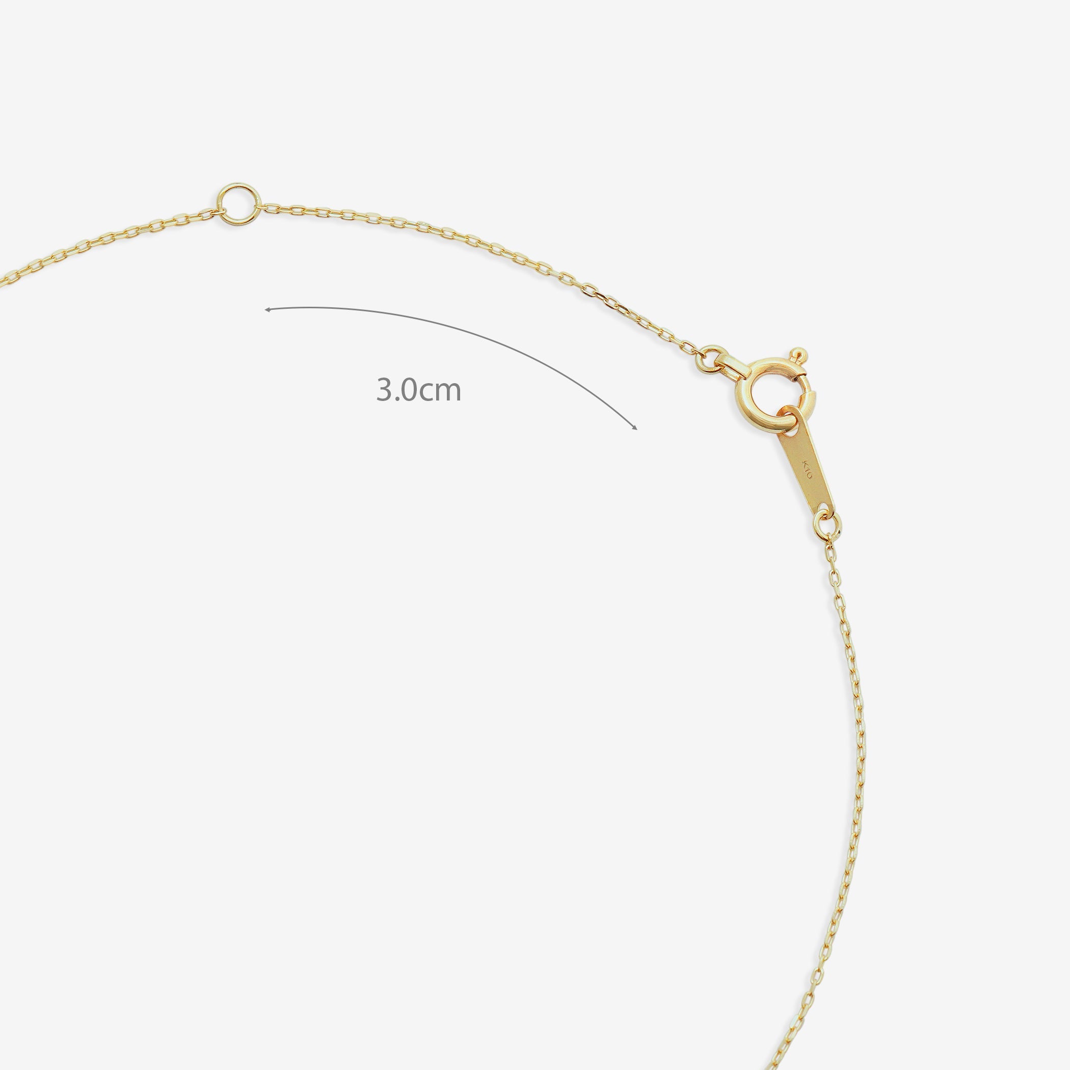 【WEB限定】5月誕生石 K10 イエローゴールド エメラルド しずく ネックレス
