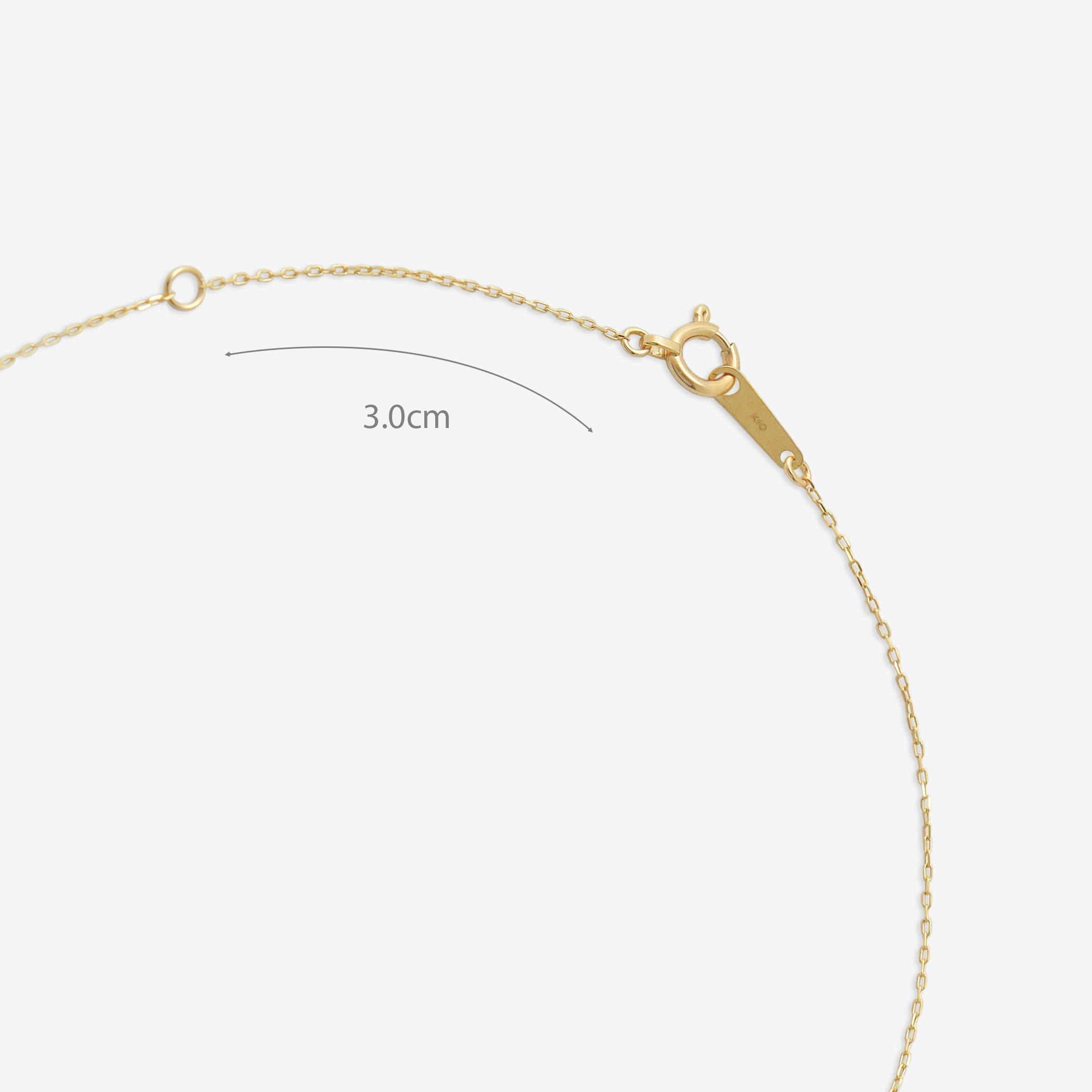 JEWELRY MOI　 K10ネックレス　 イエローゴールド/ピンクトルマリン K10イエローゴールドピンクトルマリンネックレス(RPN560-002