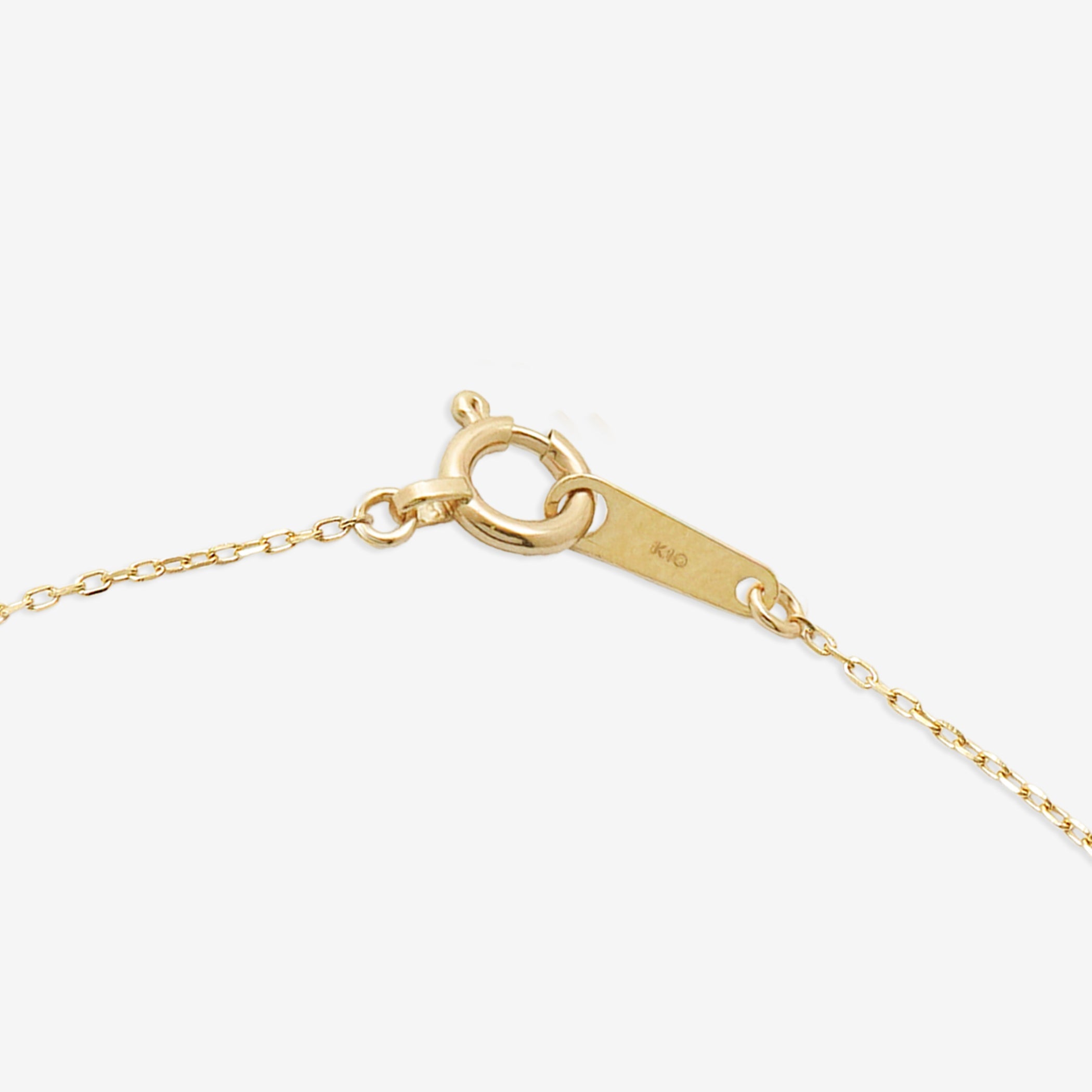 【WEB限定】11月誕生石 K10 イエローゴールド ブルートパーズ しずく ネックレス
