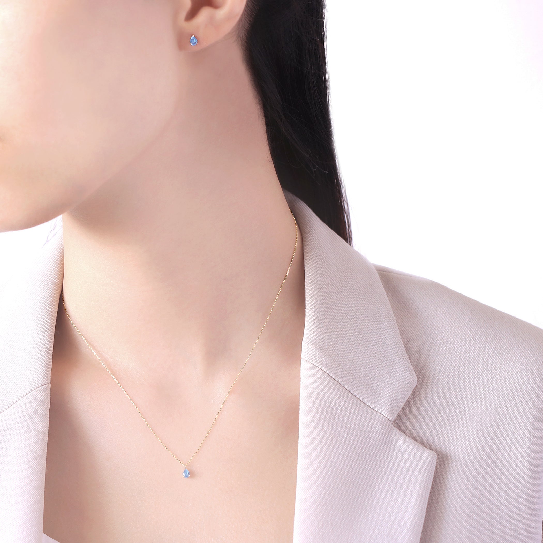 定価10万◆東郷青児 美人図 七宝焼き シルバー製チェーンのブローチとネックレス 石垣焼 シルバーチェーンネックレス Y-14-1 - 沖縄県石垣市