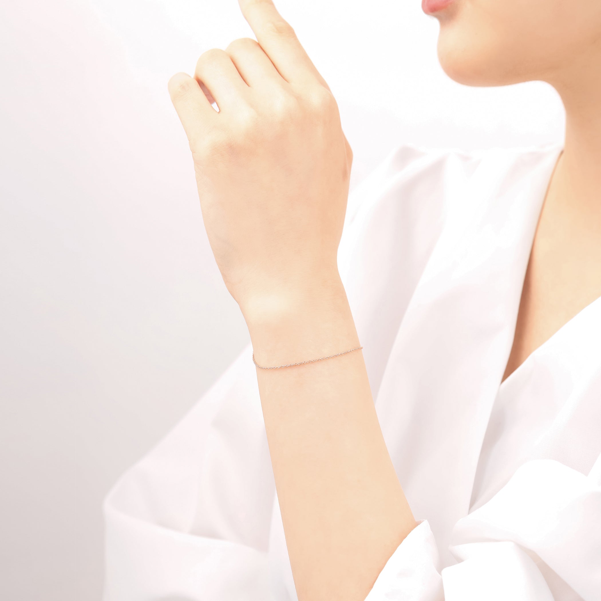 【WEB限定】K10 ピンクゴールド ブレスレット