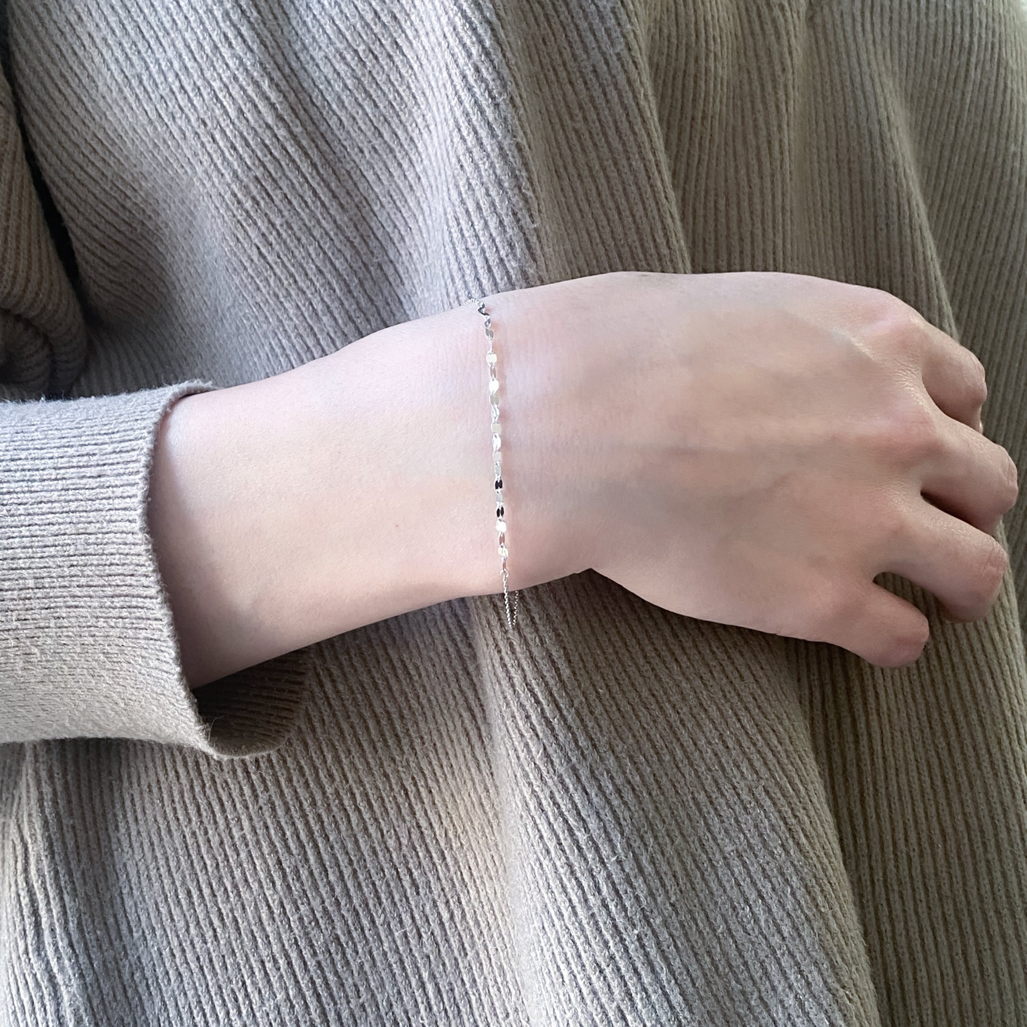 K10 ホワイトゴールド ブレスレット – Milluflora | ミルフローラ