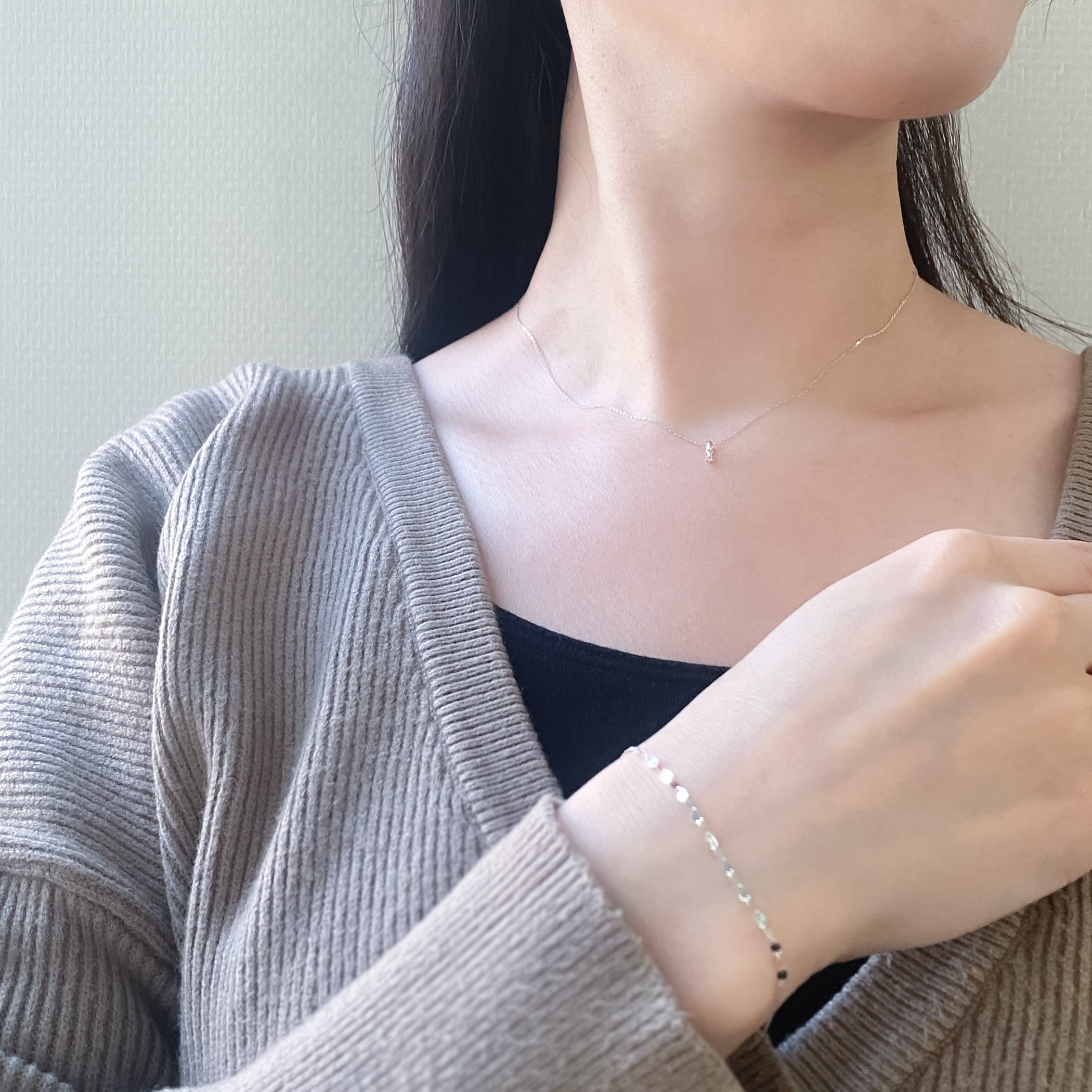 K10 ホワイトゴールド ブレスレット – Milluflora | ミルフローラ