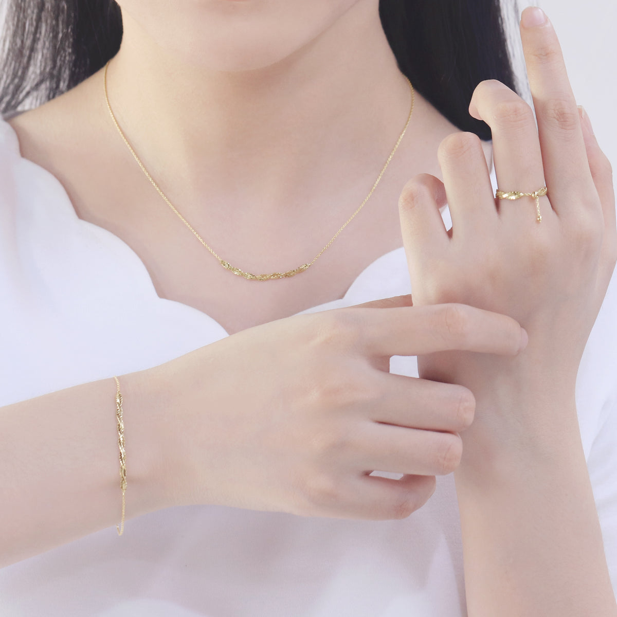 【WEB限定】K18 イエローゴールド ブレスレット