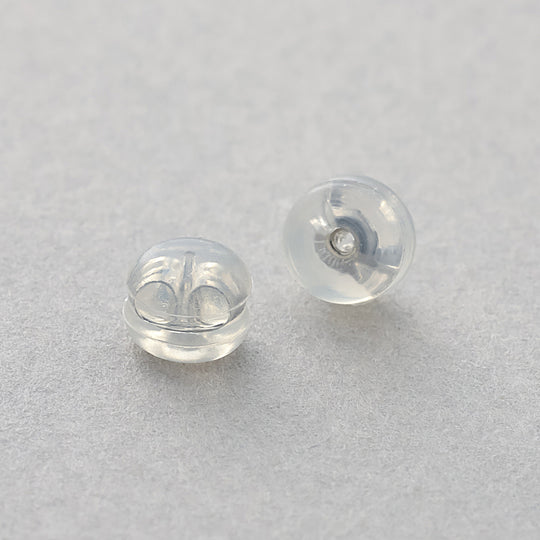 ★今だけ送料無料！★プラチナ シリコンキャッチ