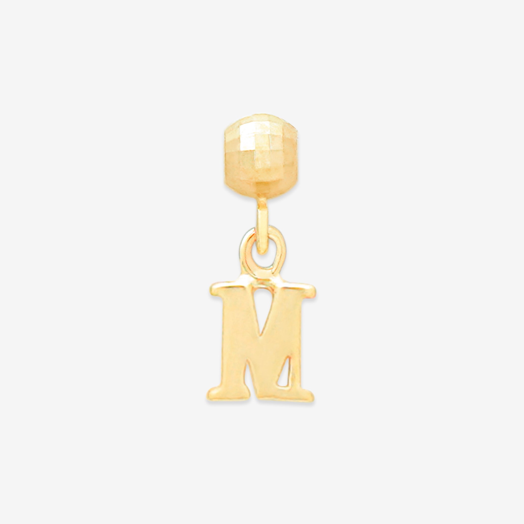 受注生産品】TSUNAGU K10 イエローゴールド イニシャル チャーム