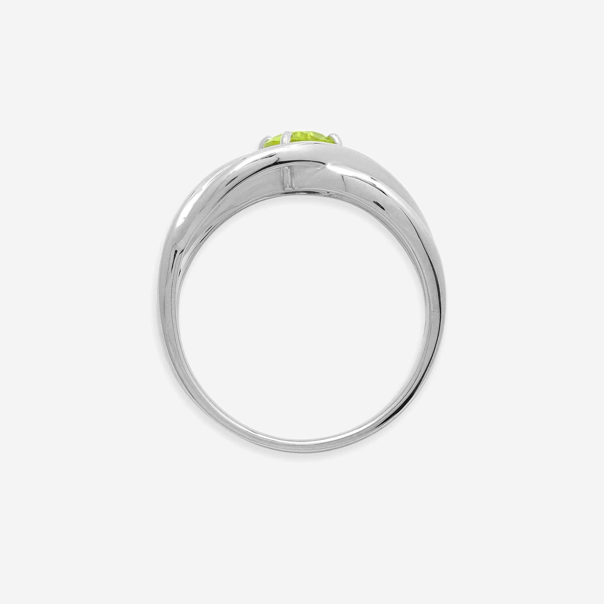 8月誕生石 シルバー ペリドット リング – Milluflora | ミルフローラ