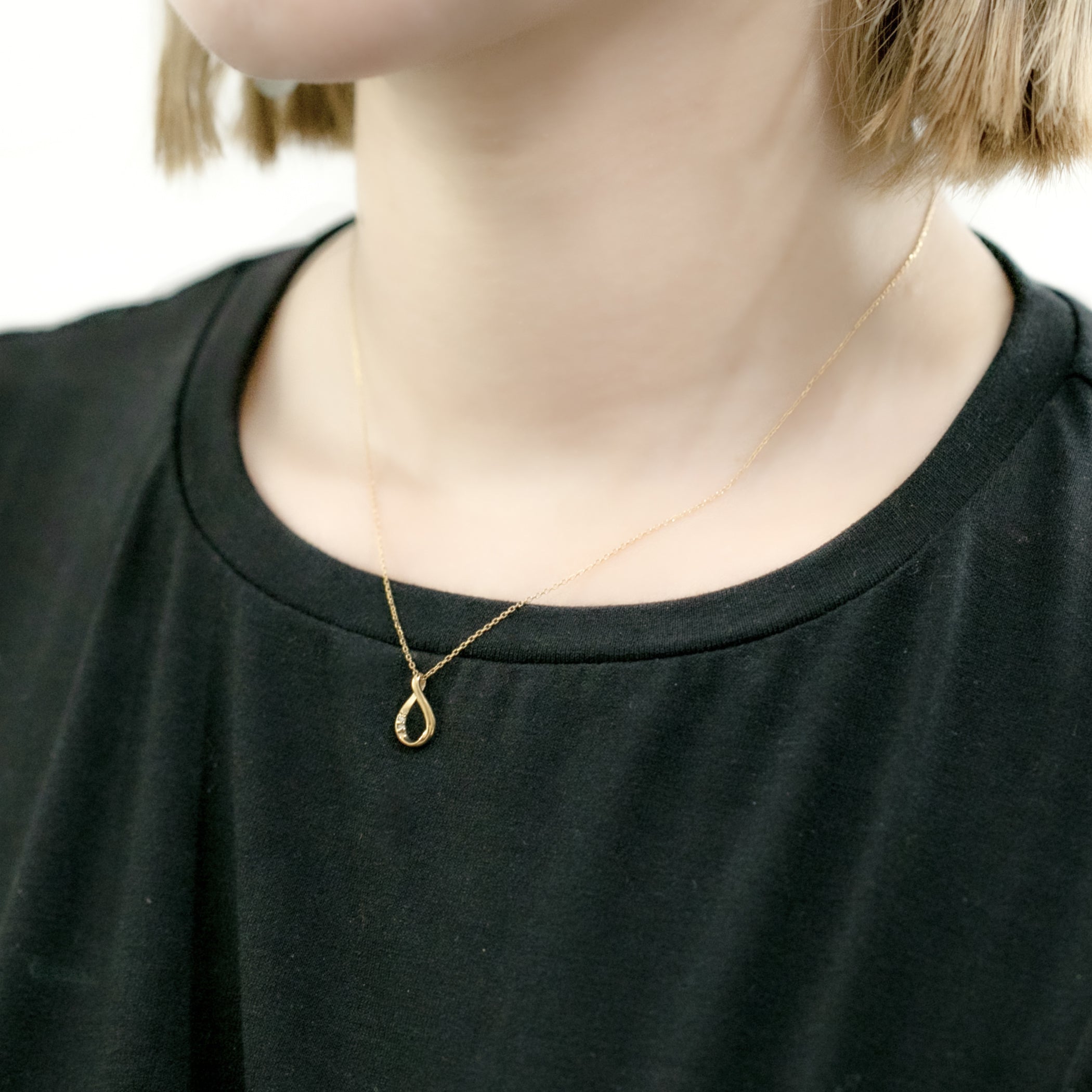 WEB限定】シルバー イエローゴールドメッキ キュービックジルコニア