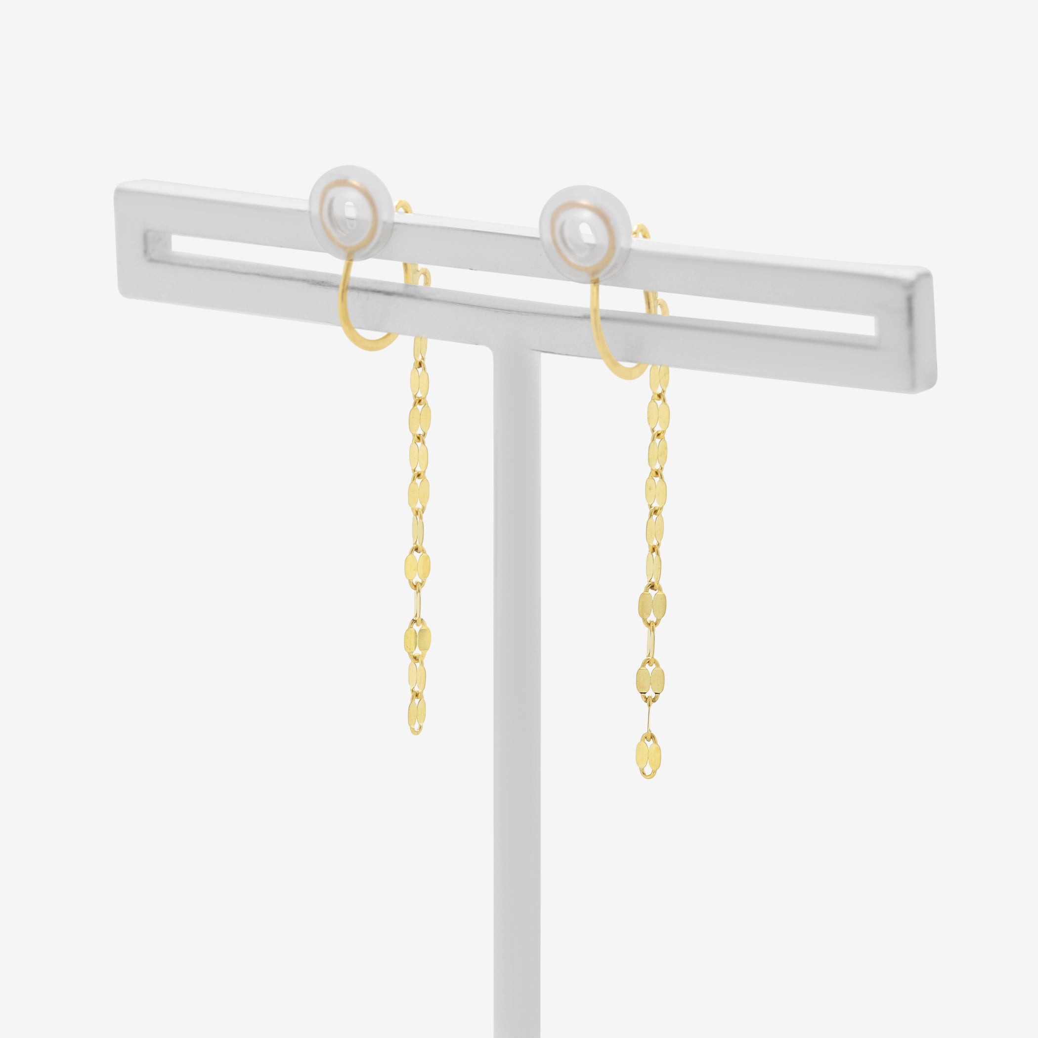 最終値下げ。K10金使用 真珠のイヤリング FACET STONE PIERCED EARRINGS(2JP1006)K10 ピアス｜スター