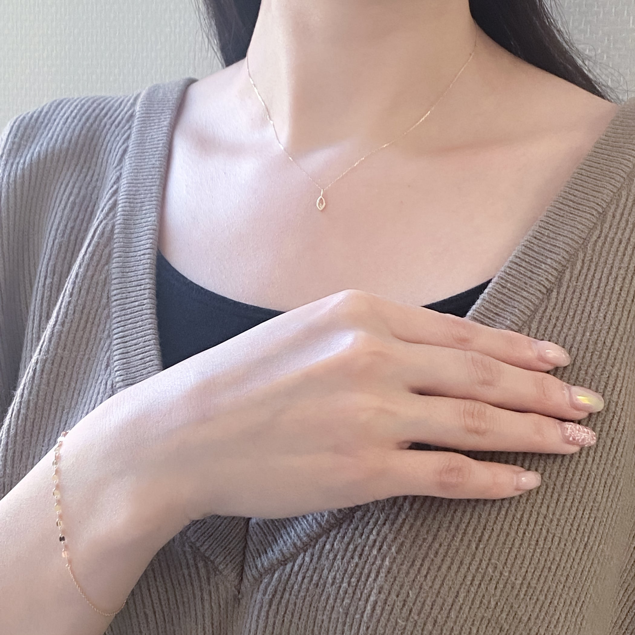 WEB限定】HAPPY SET（K10 イエローゴールド ネックレス