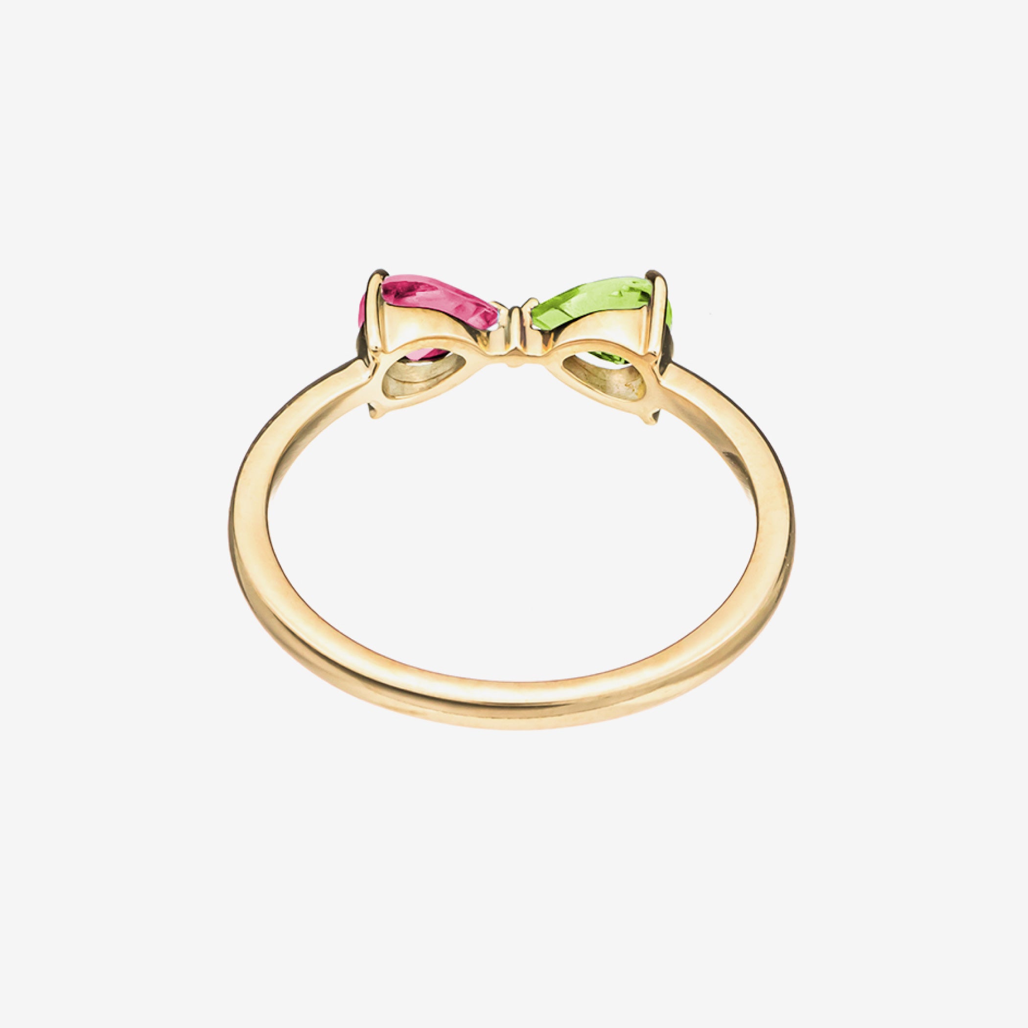 受注生産品】TSUNAGU K10 イエローゴールド ルビー 牡羊座(おひつじ座