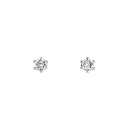 【期間限定セール】プラチナ ダイヤモンド ピアス（0.2ct）