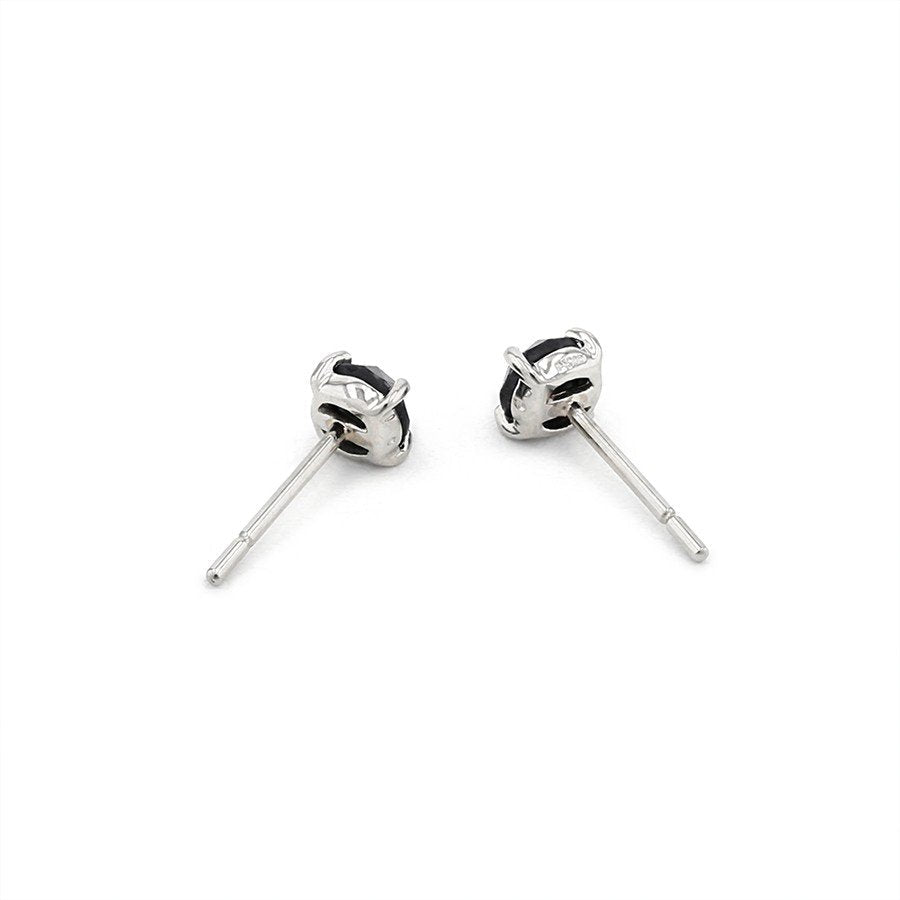 【期間限定セール】プラチナ ブラックダイヤモンド ピアス（0.5ct）