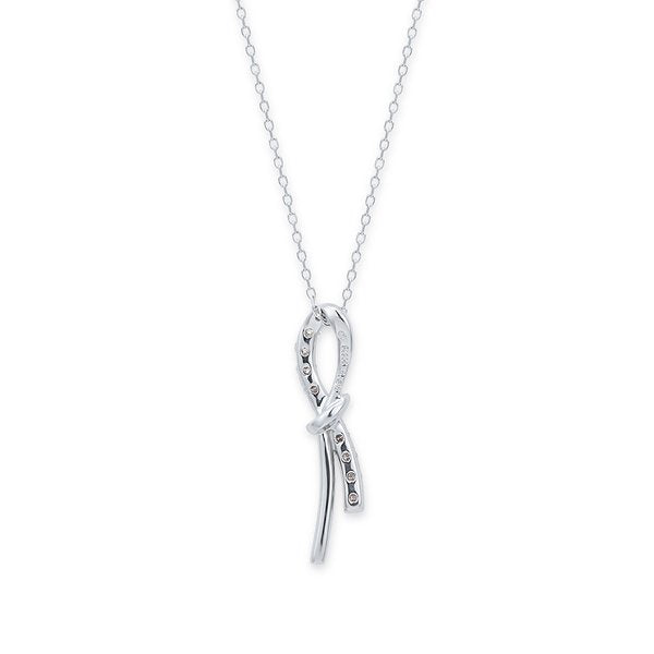 プラチナ ダイヤモンド ネックレス（0.20ct）