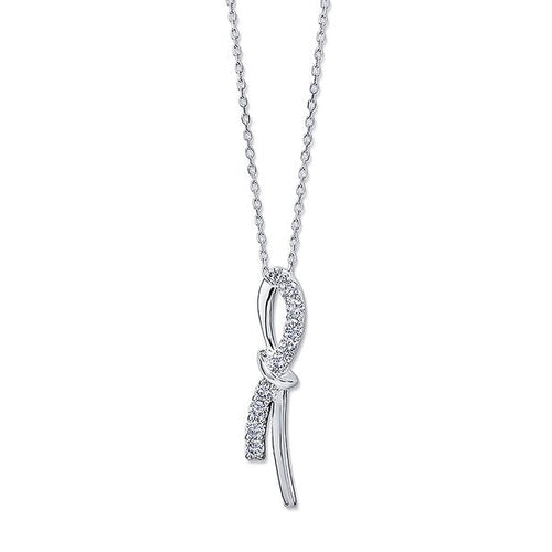 プラチナ ダイヤモンド ネックレス（0.20ct）