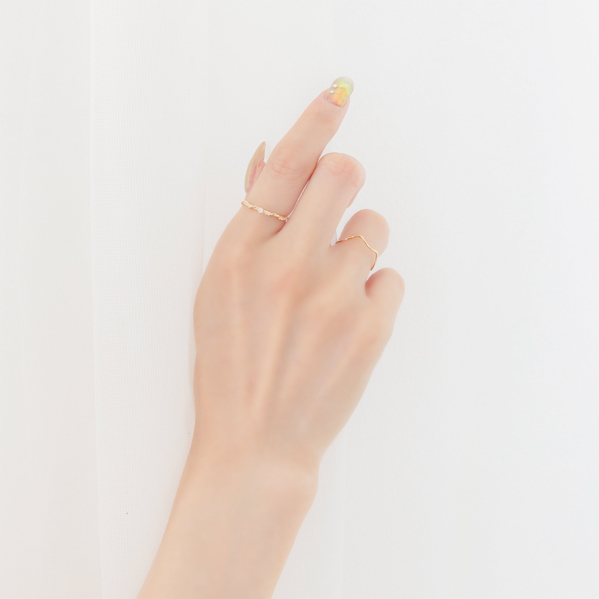 WEB限定】K10 イエローゴールド ダイヤモンド リング – Milluflora