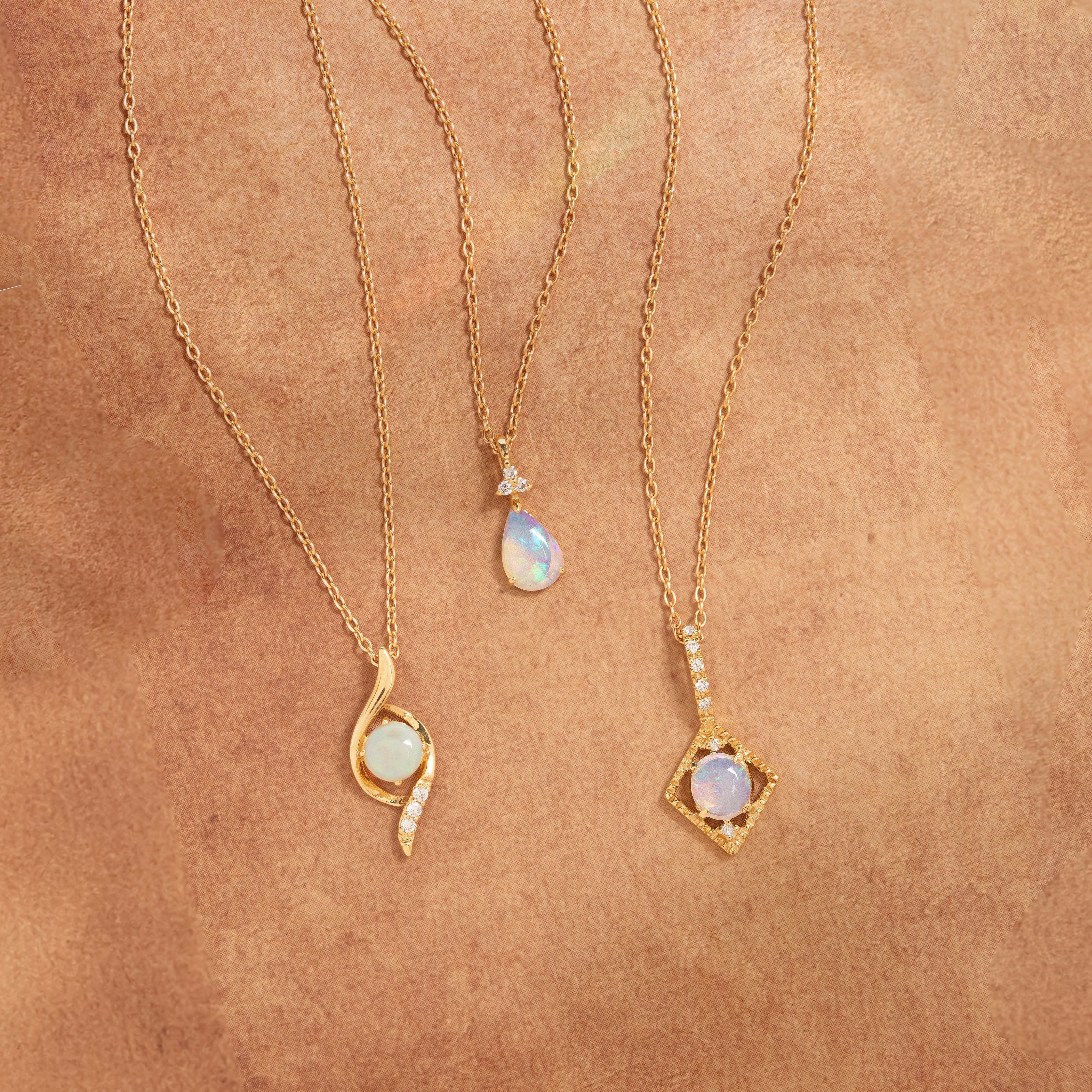 K18 カンテラオパール ネックレス イエローゴールド K18 カンテラオパール イエローゴールド ネックレス - メルカリ