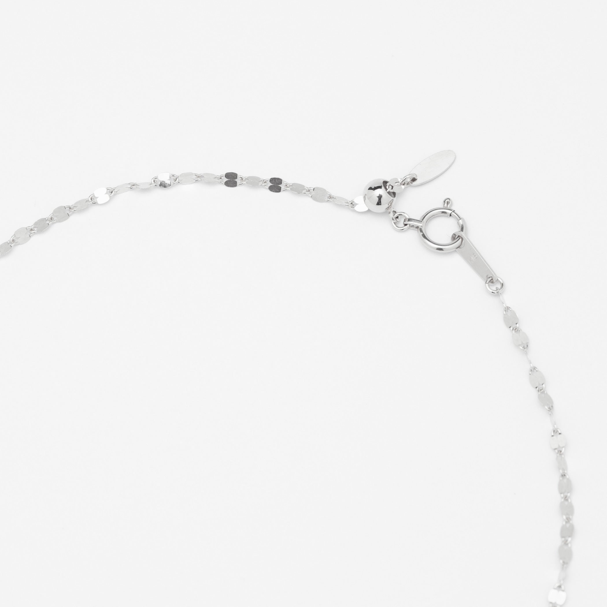 【受注生産】プラチナ ダイヤモンド ネックレス（0.1ct）