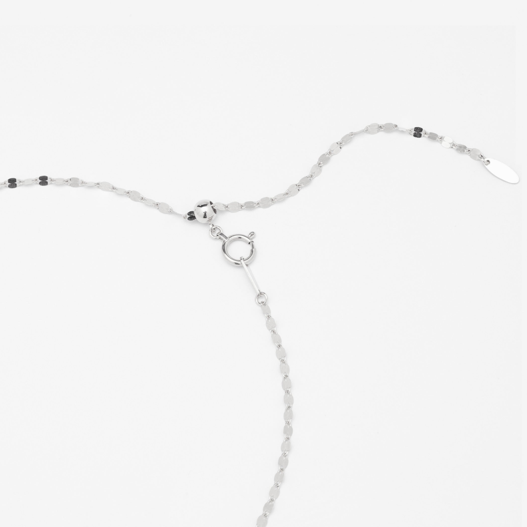受注生産】プラチナ ダイヤモンド ネックレス（0.2ct） – Milluflora