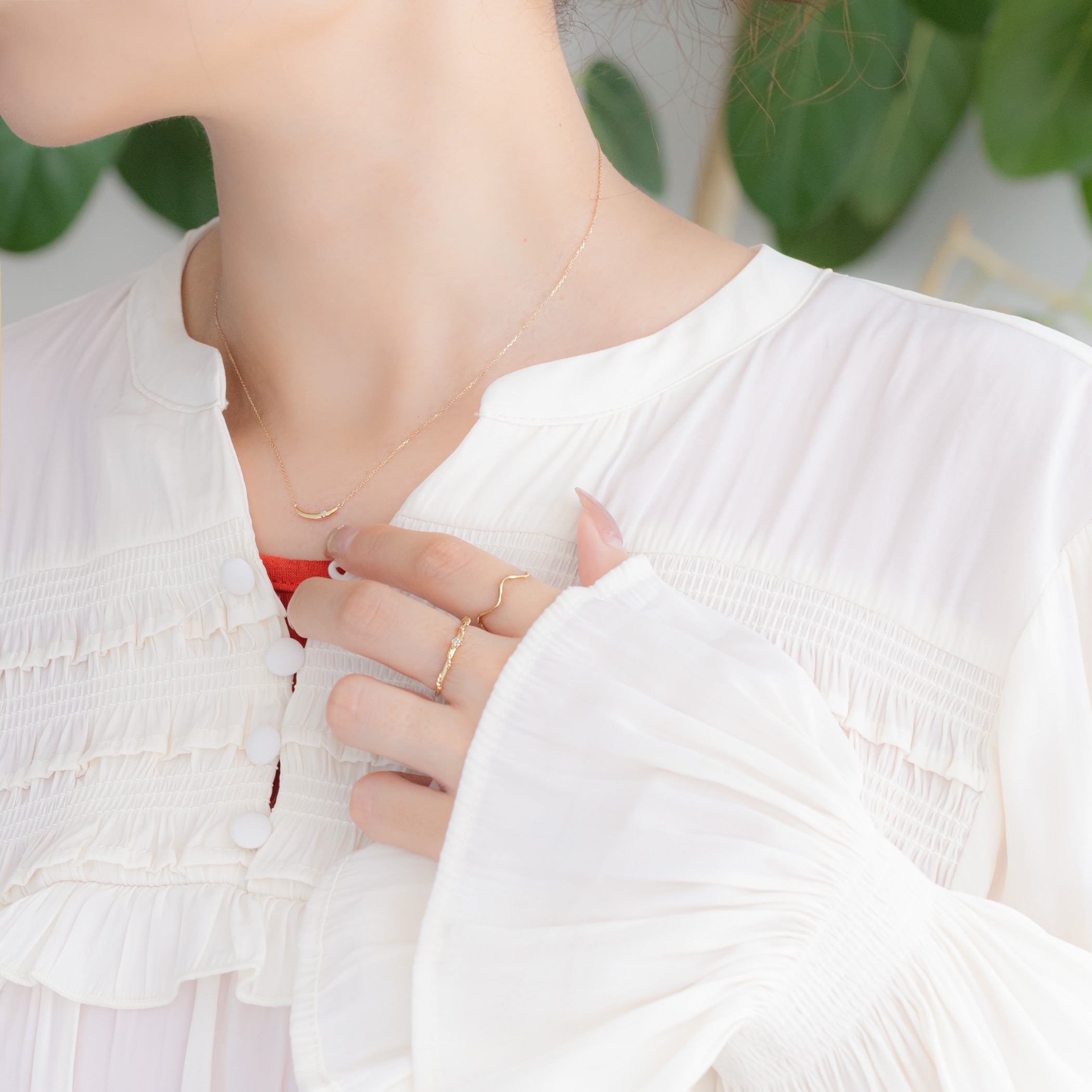 【WEB限定】K10 イエローゴールド ダイヤモンド リング