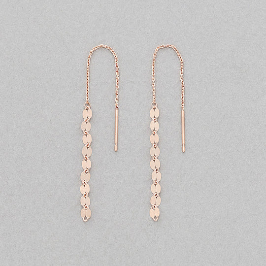 K10 ピンクゴールド アメリカン ピアス