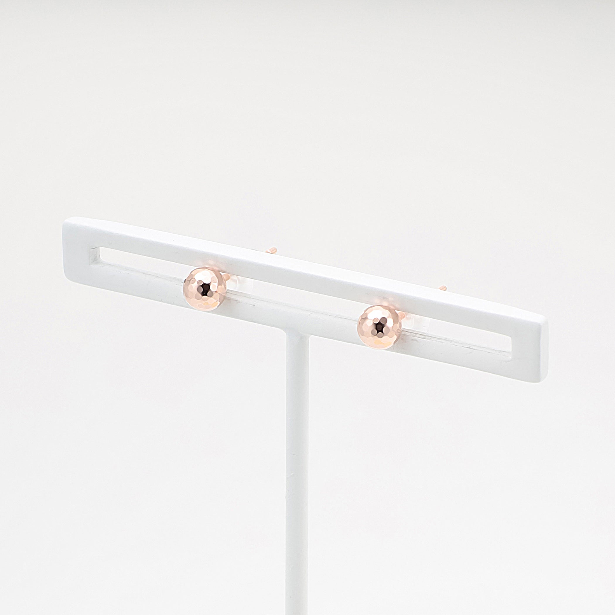 K10 ピンクゴールド 丸玉 ピアス（4mm） – Milluflora | ミル