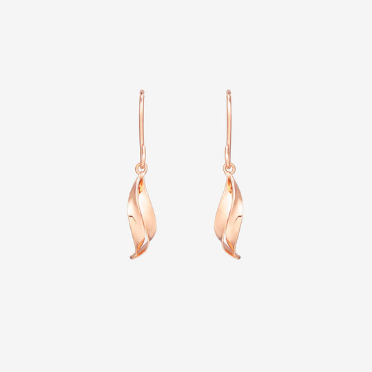 K10 ピンクゴールド フック ピアス