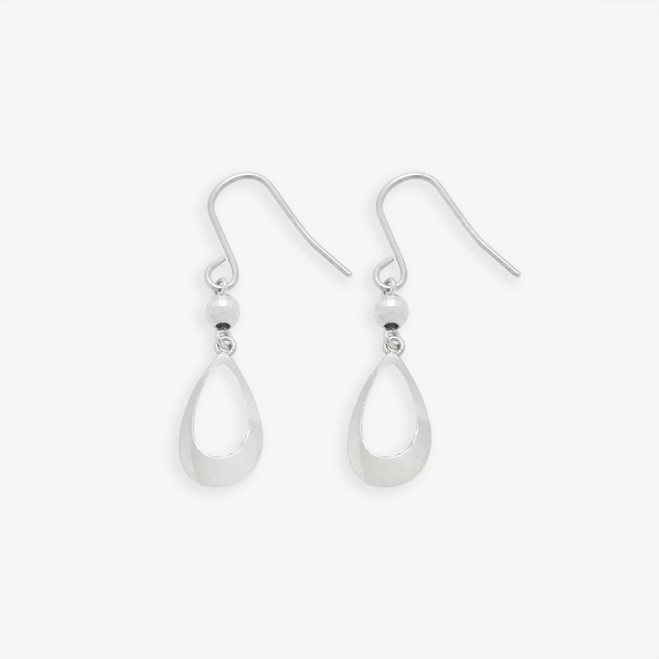 K10 ホワイトゴールド しずく フック ピアス – Milluflora | ミル