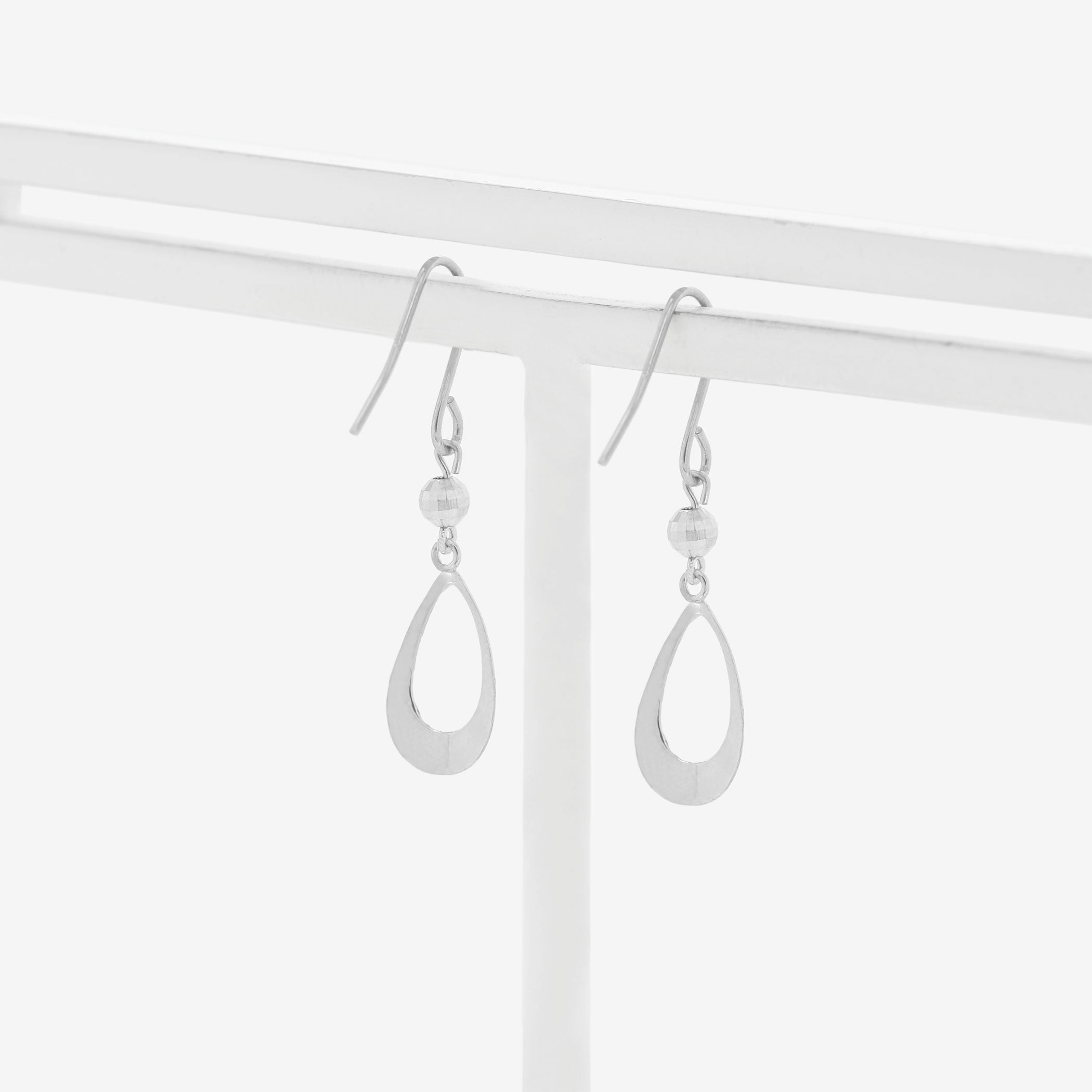 K10 ホワイトゴールド しずく フック ピアス – Milluflora | ミル