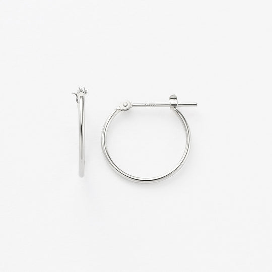 プラチナ フープ ピアス（16mm）