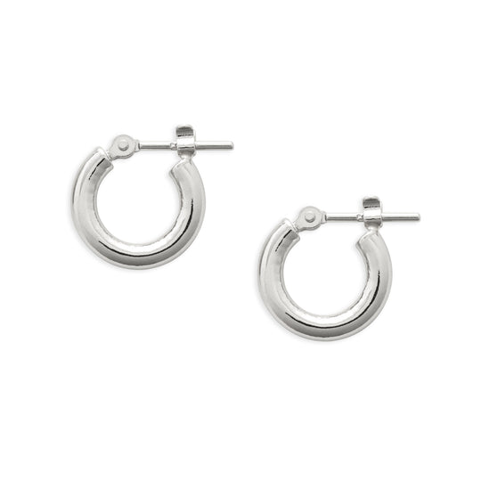 プラチナ フープ ピアス（10mm）